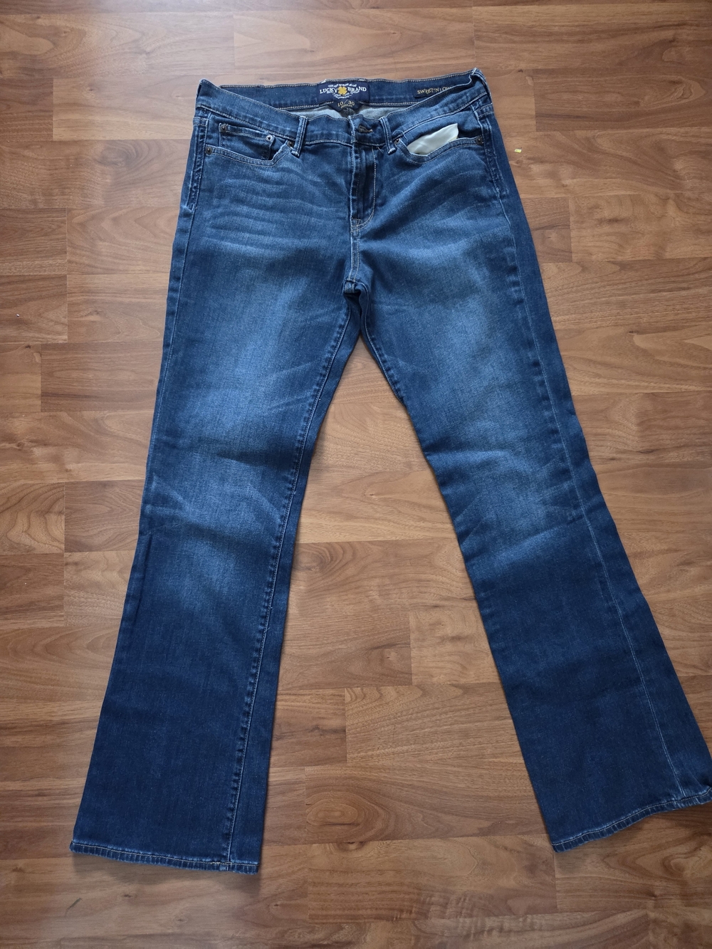 Lucky Brand Dark Blue Flared Jeans